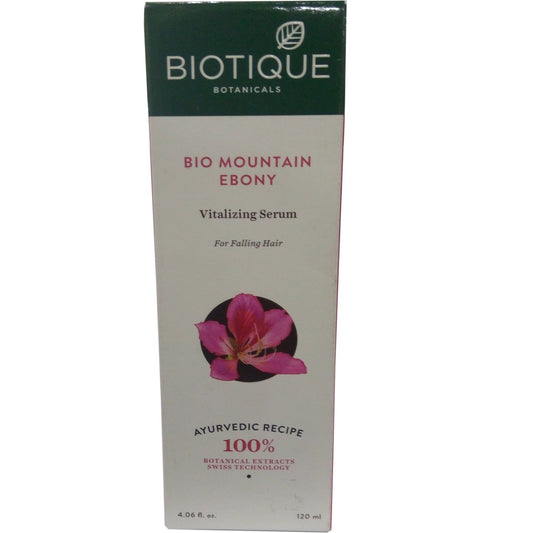 Biotique Bio Mountain Ebony Vitalizing Serum For Falling Hair (120ml) (Pack Of 2)