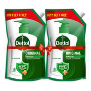 Dettol Liquid Handwash Refill - Original Hand Wash- 675ml , Germ Defence Formula | 10x Better Germ Protection