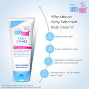 Sebamed Baby Rash Cream 100 ml|pH 5.5|Ideal for Diaper Rashes| Faster rash healing | (Pack of 2)