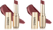 INSIGHT Air Whip Lipstick - Profit & Pearls| Blurred Matte Finish | Air Whipped Mousse Texture | Ultra Lightweight, Buildable Pigment | Hydrating Long Wear Comfort - 3.75g (Pack of 2)