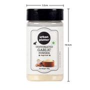 urban platter Dehydrated Garlic Powder, 100 Gram (Ready To Use, Instant Garlic Flavour, Additive Free, All Natural And Free Flowing, Lehsun Powder)