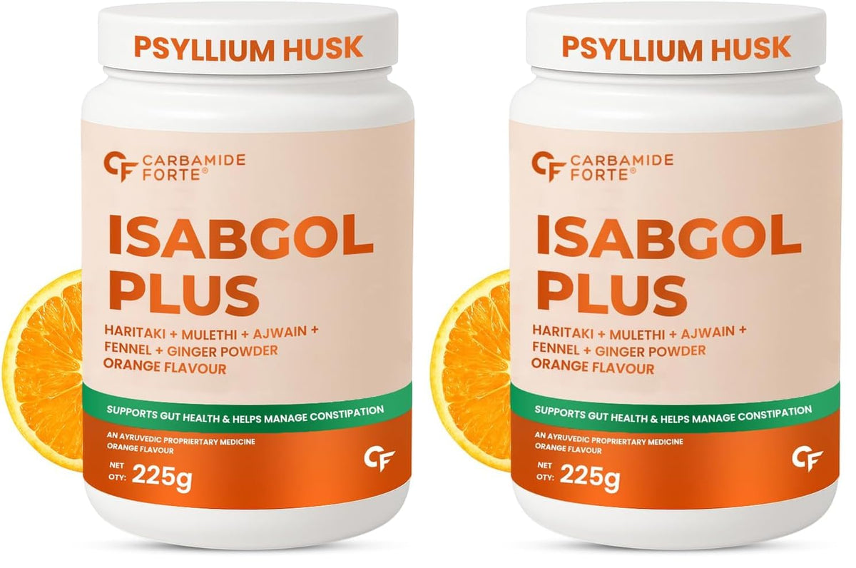 Carbamide Forte ISABGOL ORANGE - 225 (Pack of 2)