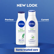 NIVEA Aloe Hydration Body Lotion, 200ml | 72 H Moisturization | Refreshing | Non Sticky Feel | With Goodness of Aloe Vera For Instant Hydrating In Summer | For Men & Women