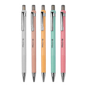 Linc 0.7mm Mech7 Mechanical Pencil, Multicolor Body (Pack of 10)