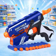 Toy Imagine Blaze Storm Gun for Kids 6-12 Air Soft Toy Gun Pistol with 10 Suction Darts Shooting Game for Boys 6+ Indoor Outdoor Sniper Toy Gift Gel Blaster Style Design Birthday Gift for Boys & Girls