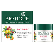 Biotique Fruit Whitening Lip Balm, 12 g (Pack of 2)
