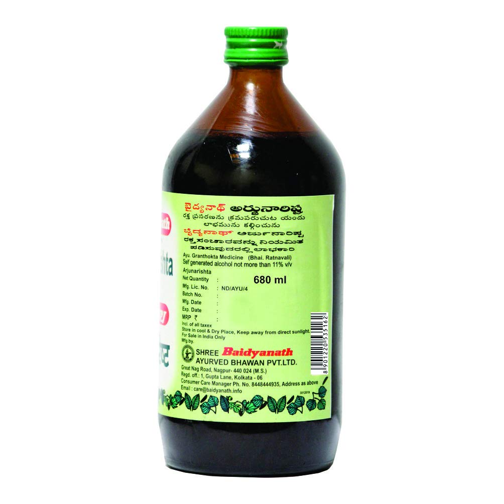 Baidyanath Asli Ayurved Arjunarishta - 680 ML