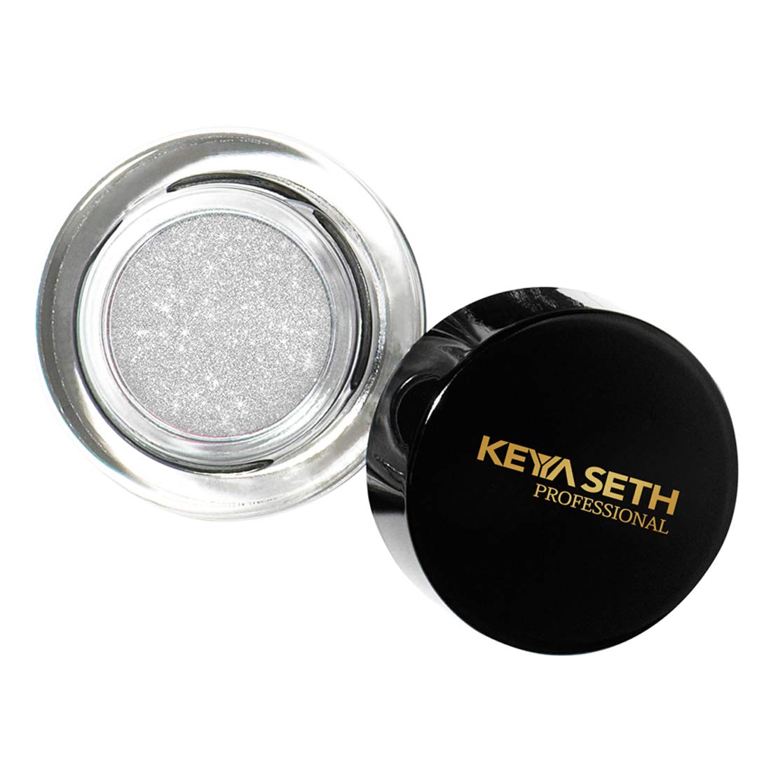 Keya Seth Professional Diamond Powder Sivler Glitter for Face,Eyes,Lips,Nails & Body, Micro fine Shimmer Pearl Powder