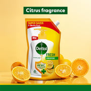 Dettol Fresh Liquid Hand Wash 675ml (Pack of 3)