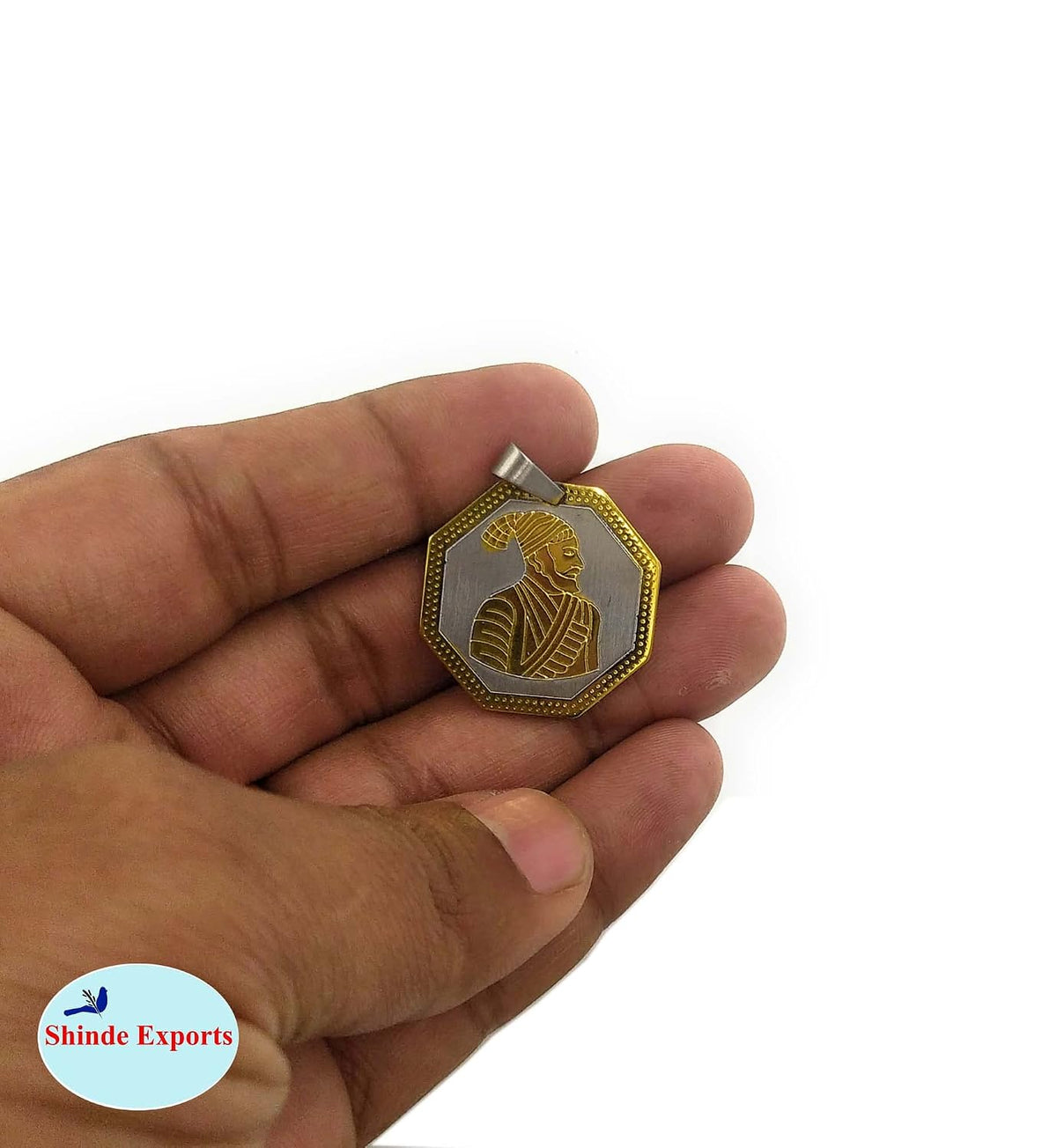 SHINDE EXPORTS Chatrapati Shivaji Maharaj Pendant/Locket