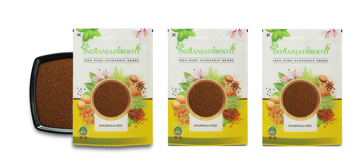 IndianJadiBooti Pure Khubkala Seeds (Sisymbrium Irio) | Botanical for Respiratory Harmony, Systemic Recovery & Kapha Balance, 3 Packs of 900 Grams