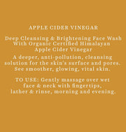 Biotique Apple Cider Vinegar Deep Cleansing Face Wash for All Skin Types, 150ml | Deep Cleansing & Exfoliation | 100% Botanical Extracts