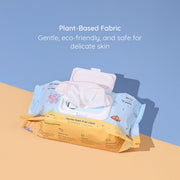 Little Rituals Rash-Free Baby Wipes | 99% Pure Water | 4x Thicker, Plant-Based Cloth, pH 5.5 | Enriched with Chamomile, Sacha Inchi Oil & Pro Vitamin B | Gentle, Moisturizing & Soothing | Dermatologically Tested | 72 Wipes/Pack (Pack of 3)