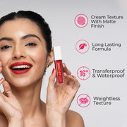 INSIGHT Soft Lip Crème | Lightweight Texture | Long Lasting Formula | Infused with Niacinamide | Highly Pigmented - (Axle Taupe) 6g (Pack of 2)