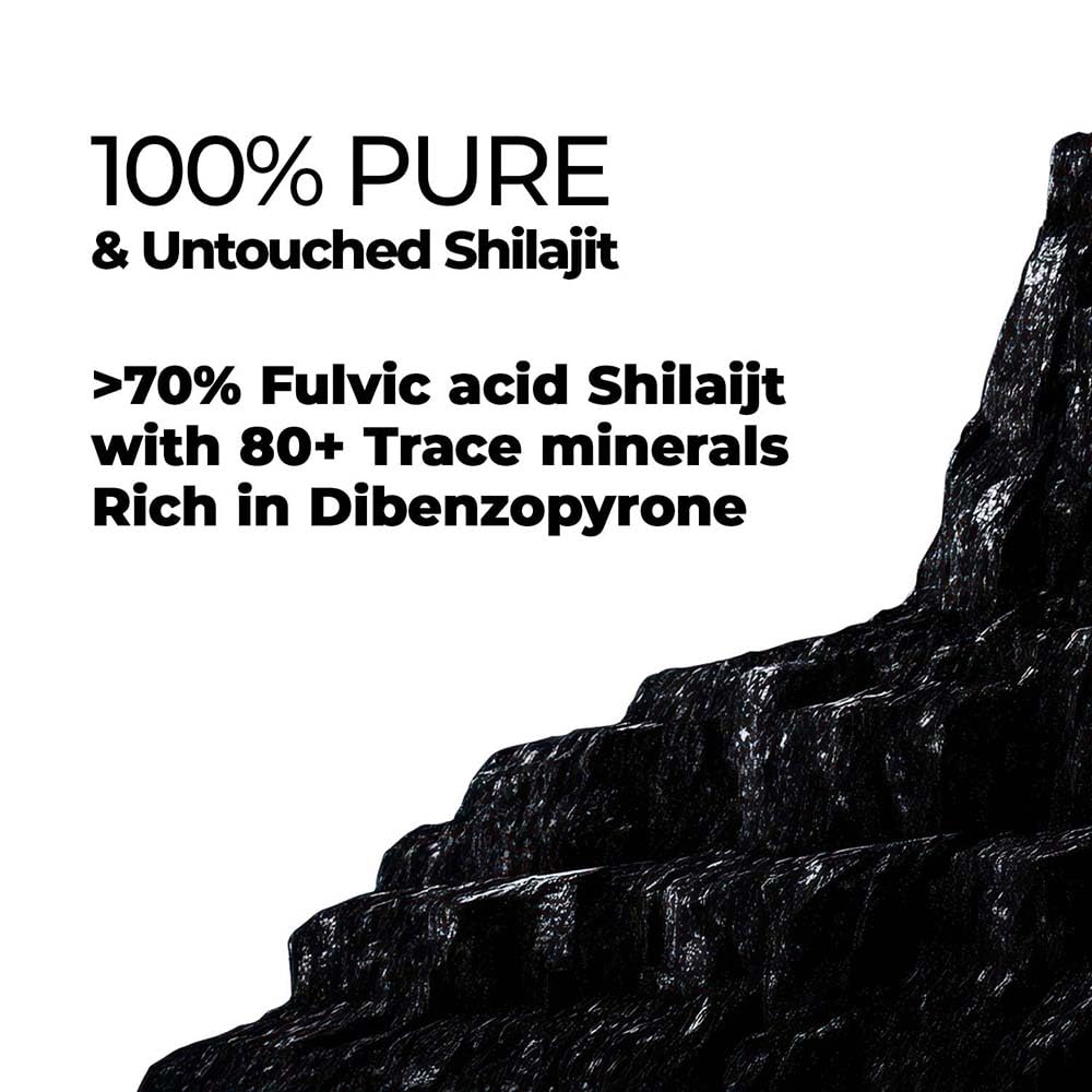 Zandu Shilajit/Shilajeet Gold Plus Capsules IBoosts Stamina, Strength & Energy in 28 Days | 20 Capsules I 100% Pure Himalayan Shilajit