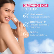 NIVEA Super 10 Glow Body Serum Lotion 170ml | 120X Vitamin C Niacinamide Body Lotion SPF15 Daily Sunscreen | Reduces Dullness and Dark Spots | Lightweight Fast Absorbing Moisturizer | Glowing Skin in 5 Days