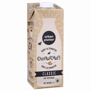 Urban Platter OatWOW Classic Oat Beverage, 1 Litre (Pack of 1, Plant-Based, Milk Alternative, Creamy, Lactose-Free)