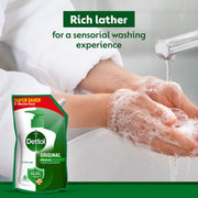 Dettol Liquid Handwash Refill - Original Hand Wash- 675ml , Germ Defence Formula | 10x Better Germ Protection