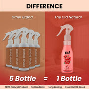 The Old Natural Snif Memory Mist Room Air Freshener | Long Lasting Fragrance with Essential Oils 1000+ Sprays | Room & Car Freshener (Memory Mist 200ml)