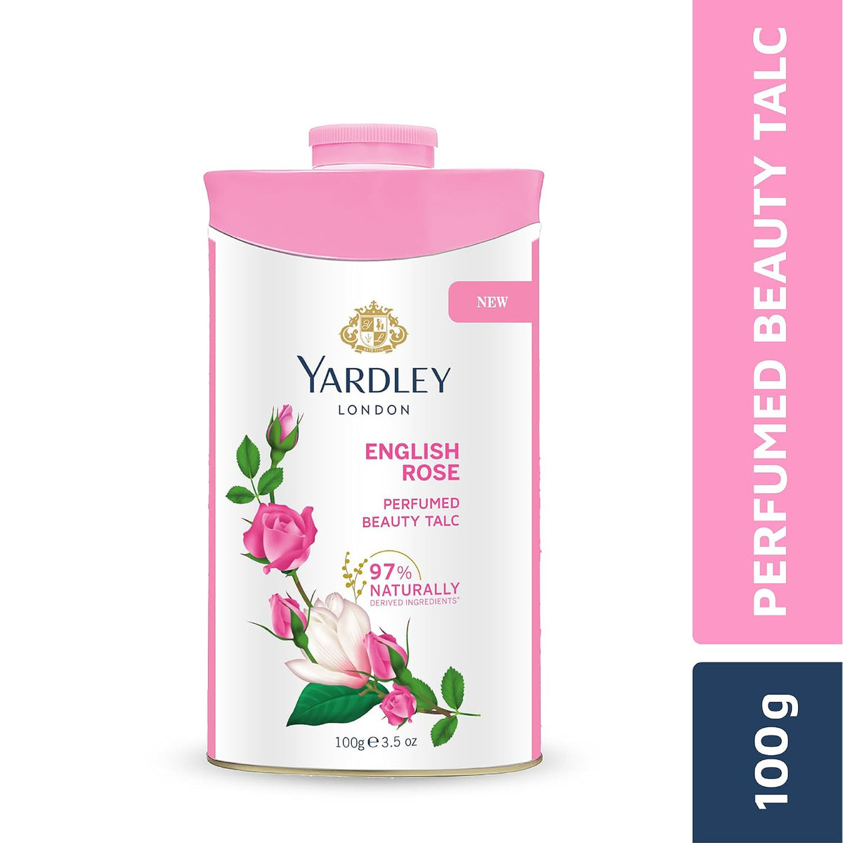 Yardley London English Rose Perfumed Beauty Talc | For Fragrant Glow|100g