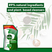 Dettol Liquid Handwash Refill - Original Hand Wash- 675ml | Germ Defence Formula | 10x Better Germ Protection