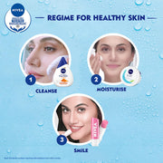 NIVEA Milk Delights Turmeric Face Wash 50ml | With Milk and Turmeric| Reduces 99.9% Pimple Causing Bacteria | Best Suited pH for Skin | All Skin Types