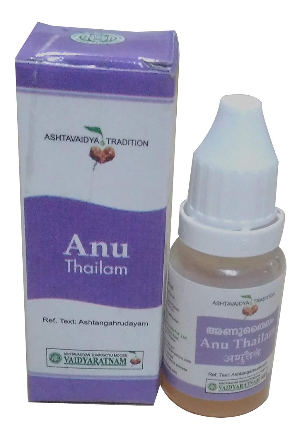 Pack of 6 - Anu Thailam - 10ml by Vaidyaratnam