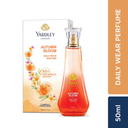 Yardley London Autumn Bloom Perfume| Floral Fruity Scent| 90% Naturally Derived| Plumeria & Orange Peony Perfume For Women| 50Ml - Spray