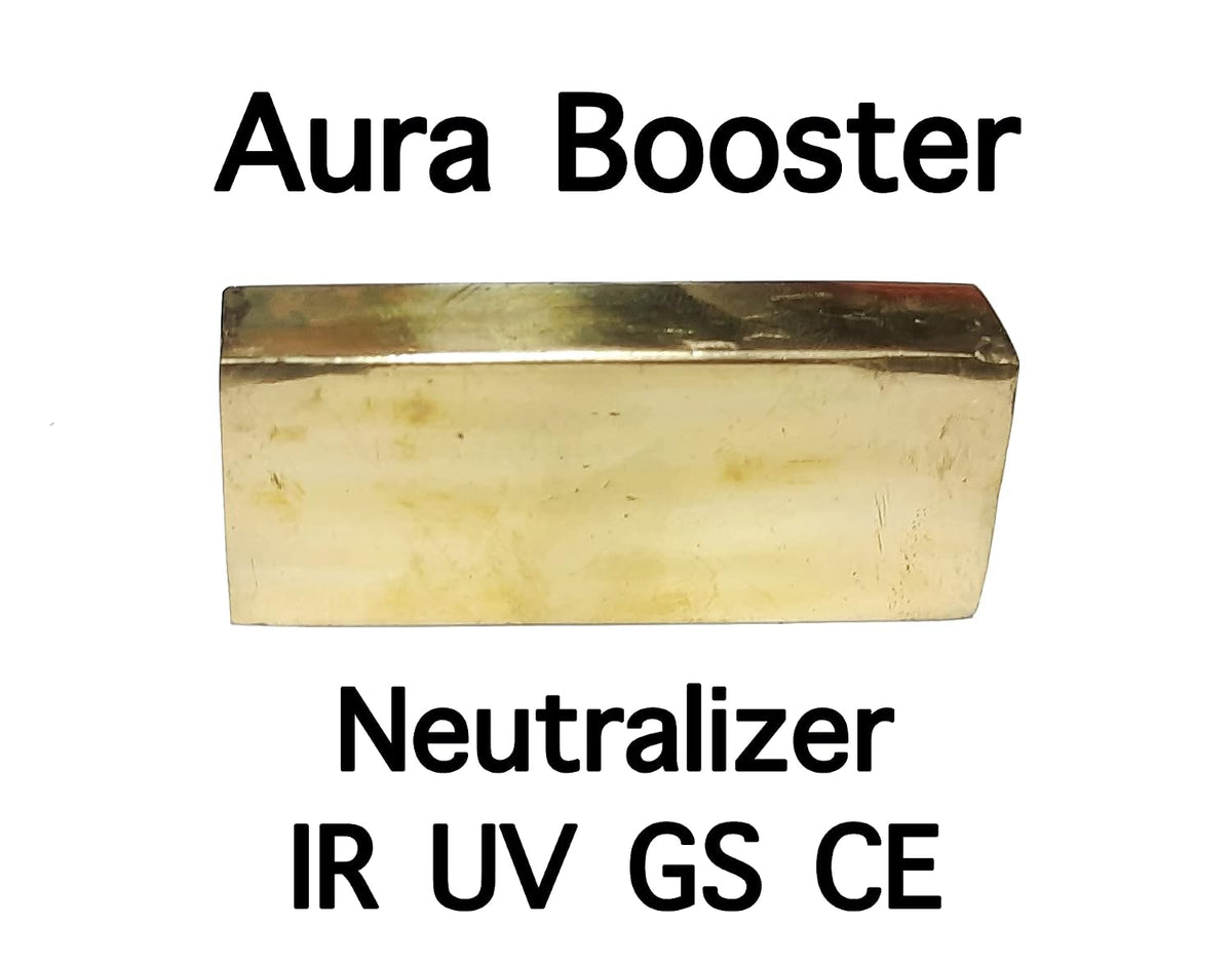 RUDRADIVINE Brass Vastu Aura Booster Neutralize IR UV GS CE for Increase Positivity Energy (Color : Golden)