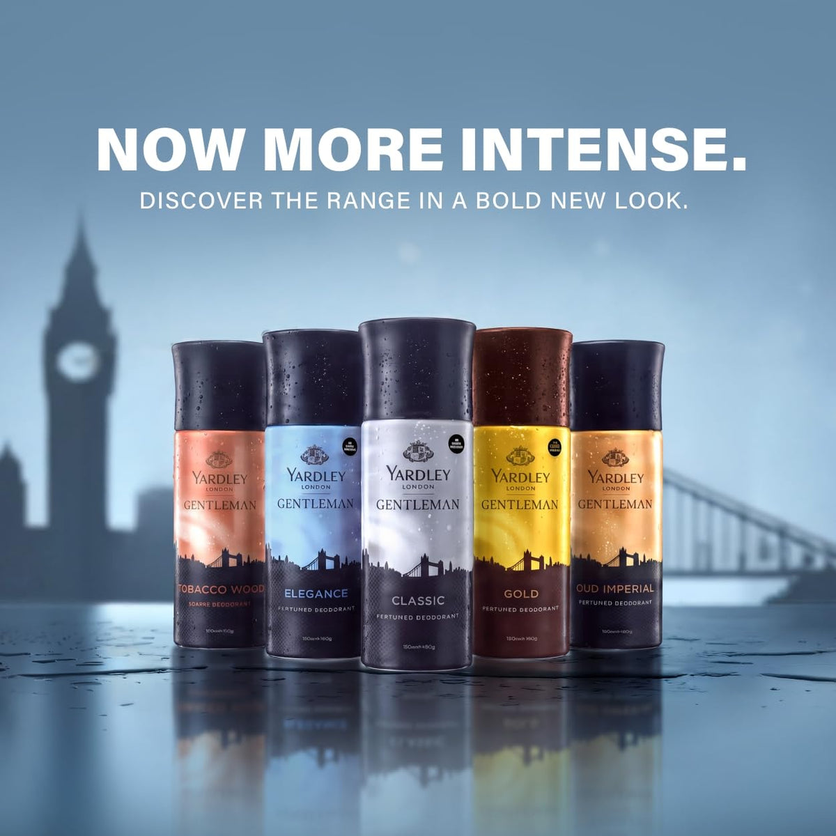 Yardley London Gentleman Classic Deodorant Body Spray For Men, 150ml