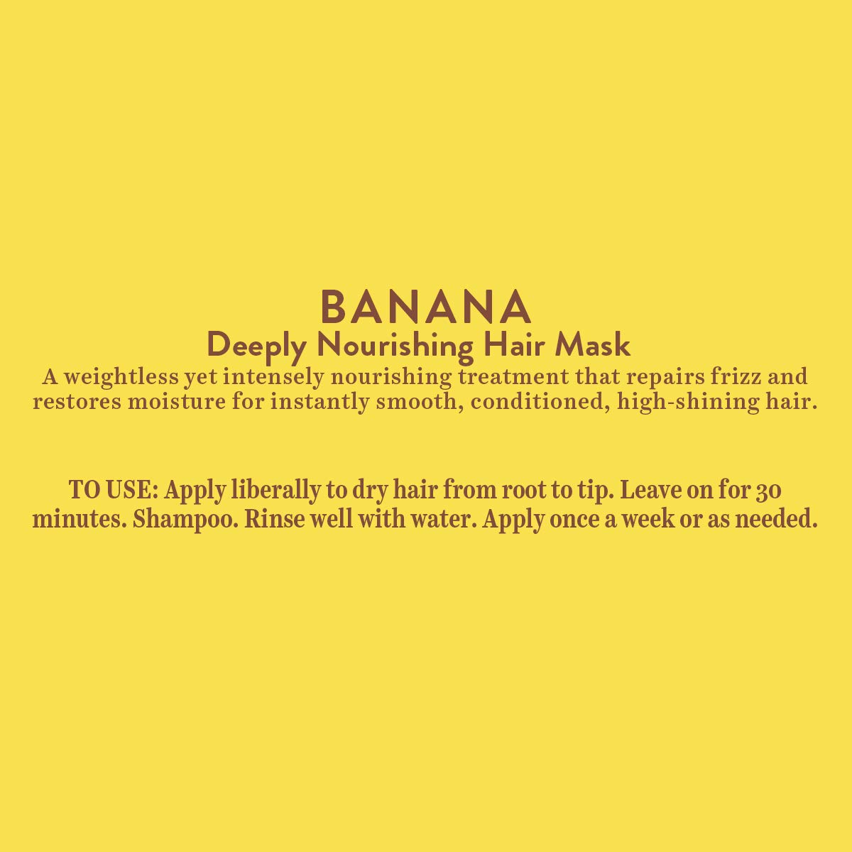 Biotique Banana Deeply Nourishing Hair Mask| Enriched with Natural Banana Extracts | Helps Strengthen, Hydrate & Smooth Normal to Dry Hair | Reduces Frizz, Breakage & Dryness | 175g (Pack of 1)