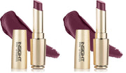 INSIGHT Air Whip Lipstick - Legacy Luxe| Blurred Matte Finish | Air Whipped Mousse Texture | Ultra Lightweight, Buildable Pigment | Hydrating Long Wear Comfort - 3.75g (Pack of 2)