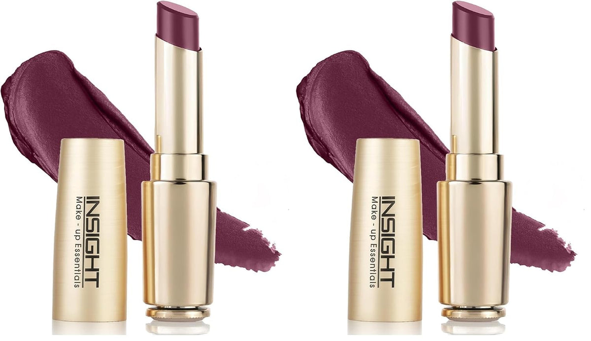 INSIGHT Air Whip Lipstick - Legacy Luxe| Blurred Matte Finish | Air Whipped Mousse Texture | Ultra Lightweight, Buildable Pigment | Hydrating Long Wear Comfort - 3.75g (Pack of 2)