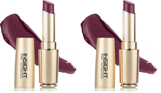 INSIGHT Air Whip Lipstick - Legacy Luxe| Blurred Matte Finish | Air Whipped Mousse Texture | Ultra Lightweight, Buildable Pigment | Hydrating Long Wear Comfort - 3.75g (Pack of 2)