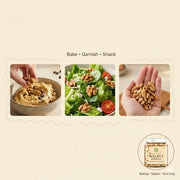 NatureVit Walnut Kernels (Akhrot Giri) 200g | Premium Light Halves | Rich in Omega-3, Protein & Antioxidants