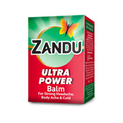 Zandu Ultra Power Balm - 10 ml, For instant pain relief from strong Headache, Bodyaches & Cold and Muscle Pain