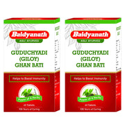 Baidyanath Asli Ayurved Guduchyadi Ghan Bati - 60 Tablets (Pack of 2)