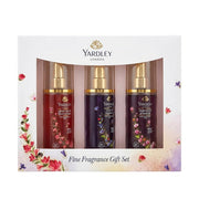 Yardley London Fine Fragrance Gift Set for Women | Floral Perfume Mist Combo Pack of 3 (35 ml Each) | Long Lasting Body Spray | Ideal Gift for Women & Girls