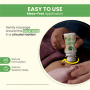 Mother Sparsh Tummy Roll On For Baby, Colic Relief, Constipation and Indigestion With Hing & Saunf | 100% Ayurvedic - 40ml