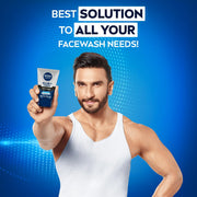 NIVEA MEN All in 1 Charcoal Face Wash | Natural Charcoal, Gluta, AHA & Vitamin C | Helps Reduce the Appearance of Tan | Removes Excess Oil and Minimizes Pores | For Bright Radiant Skin | 100g