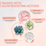 Suroskie Rosanna Rose Instant Glow Face Mask 50Ml | With Rose & Aloe Vera | For Cleans Pores & Dark Spot | Spa Glow At Home | Facial In A Jar | Korean Face Mask For Glowing Skin |Men & Women