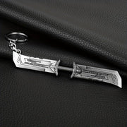 YaaNatural Yaa Catchy Avengers Thanos hand with all Infinity Stone Gauntlet and Double-Bladed Sword KeyChain Key ring best Gift for (Thanos Lovers) Keychains