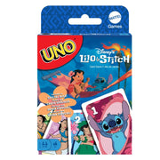 Mattel Games UNO Lilo & Stitch Card Game, Ages 7+, 2-10 Players