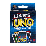 Mattel Games Liar’s UNO Card Game for Adults, Kids, Families, Parties & Game Nights, Travel Fun, Outwit Other Players with Bluffing & Trickery