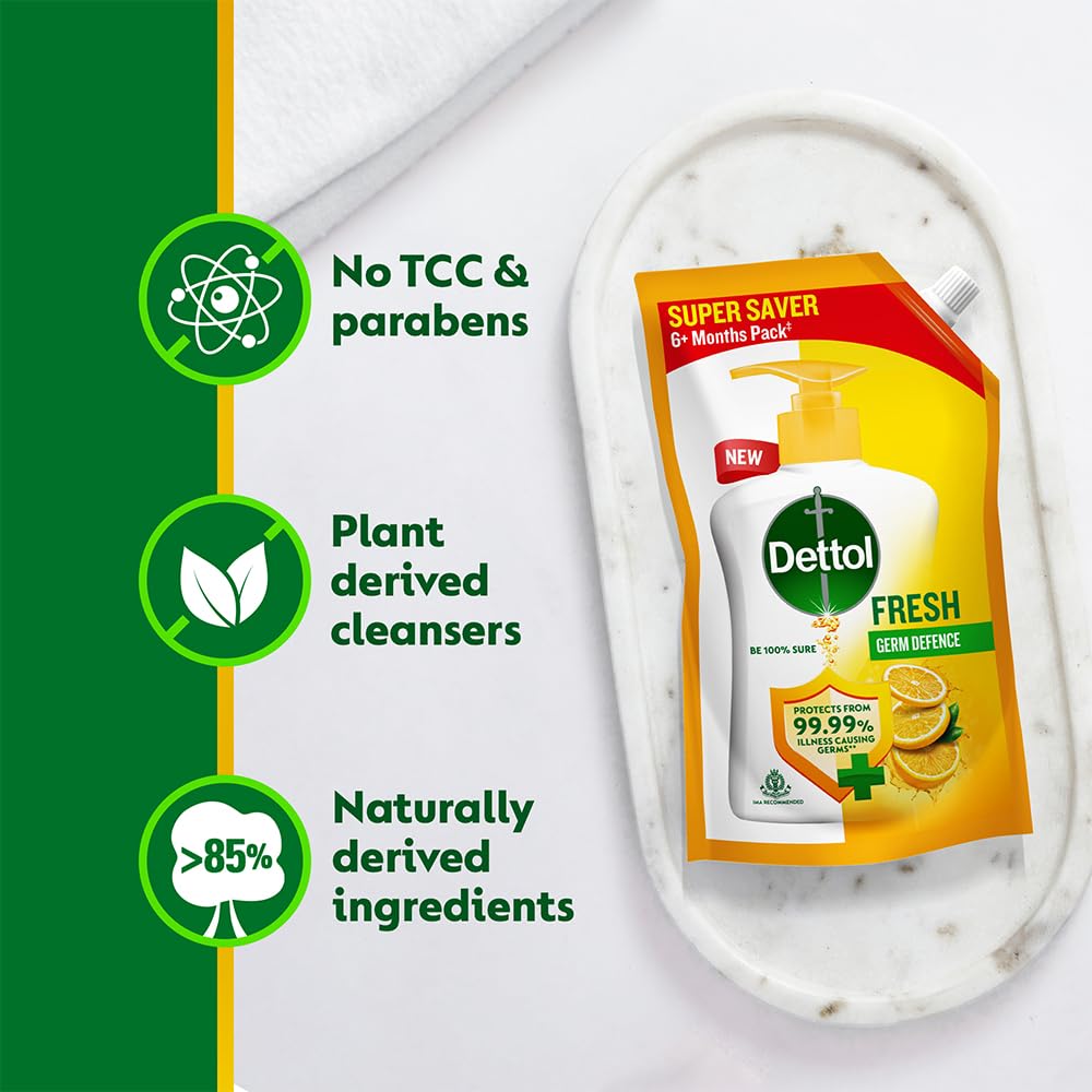 Dettol Fresh Liquid Hand Wash 675ml