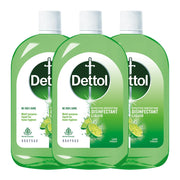 Dettol Multi-Purpose Disinfectant Liquid for Floor & Surface Cleaning, Lime Fresh Fragrance, 550ml (Pack of 3)