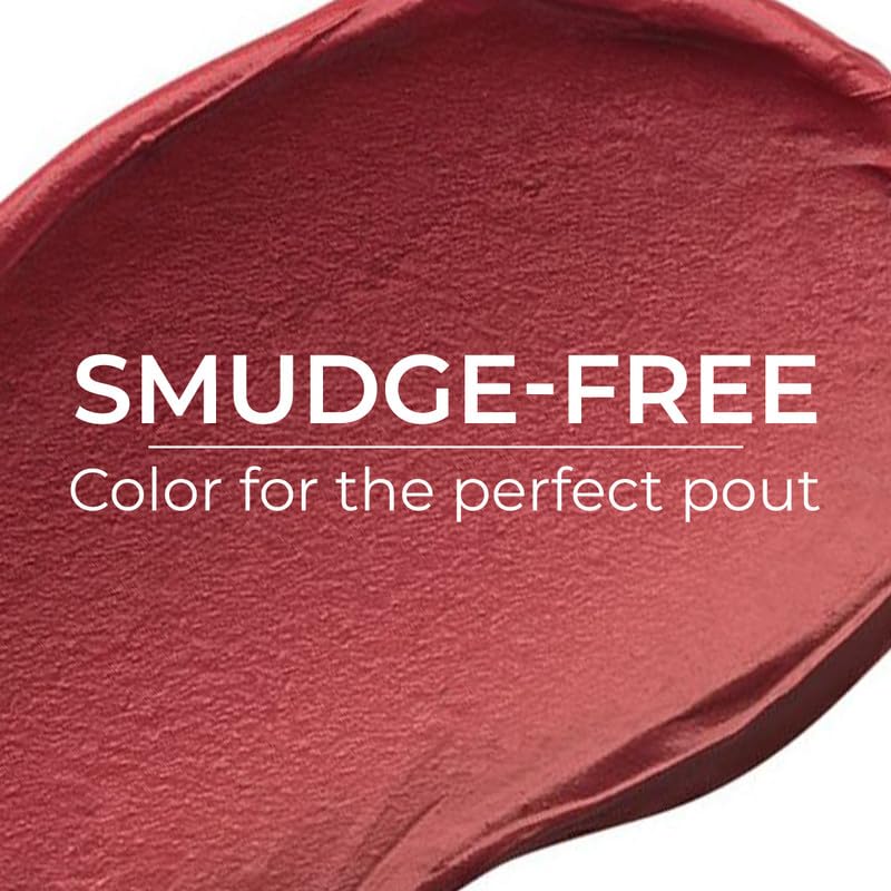 INSIGHT Smudge Free Lip Mud | Moisturizing Formula | Upto 12 Hrs Stay | Instant Matte Finish | Silky Smooth Texture (Misty) - 3.5g