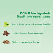 Dabur Triphala Churna Ayurvedic Remedy for Gastro Intestinal Health - 500 g