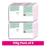 Dettol Skincare Moisturizing Bathing Soap - 150Gm Each (Pack Of 8)