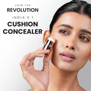 INSIGHT Cushion Concealer for Natural Flawless Finish | Vitamin E Infused | Featherlight, Buildable Coverage | Multipurpose & Travel-Friendly | Shade: Contour, 3g